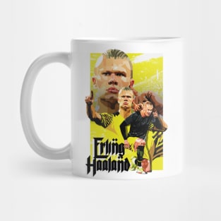 Erling braut Haaland in Yellow Mug